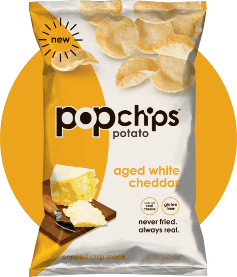 Popchips - Aged White Cheddar